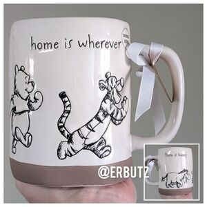 Rae Dunn x Disney Winnie The Pooh HOME IS WHEREVER THERE IS HUNNY Mug 🍯